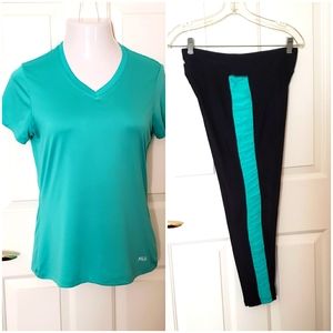 Fila 2 pc Women's pants and tank top M